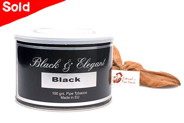 Black & Elegant Black Pipe tobacco 100g Tin